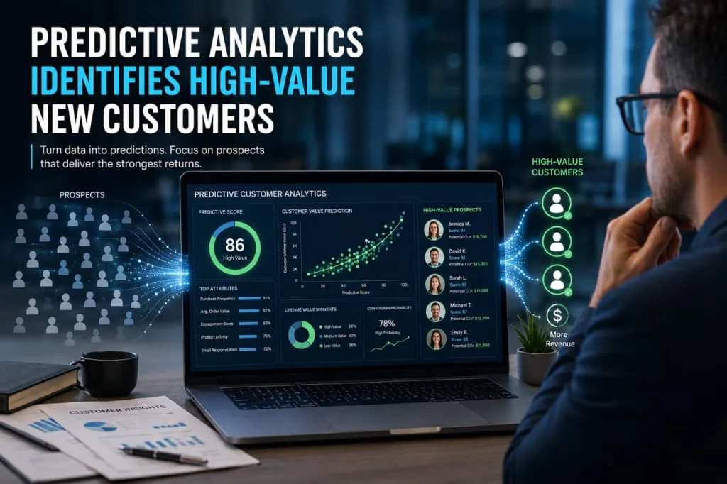 How Predictive Analytics Helps Identify High-Value New Customers 4 How Predictive Analytics Helps Identify High-Value New Customers