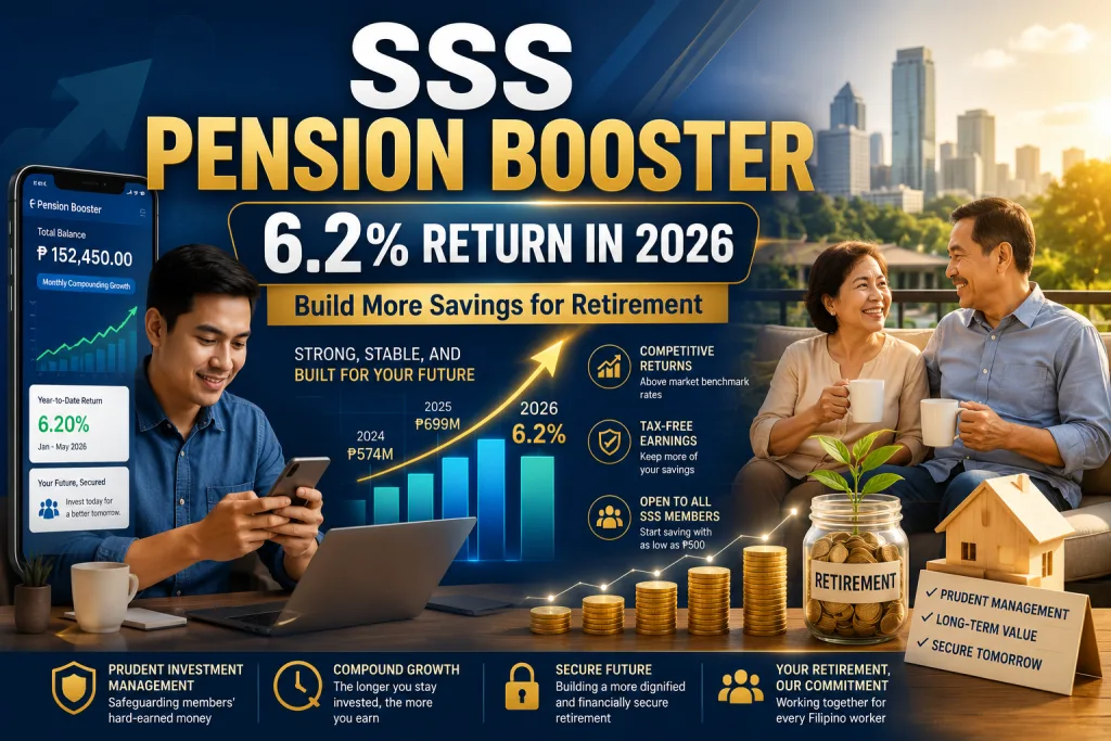 SSS Pension Booster delivers 6.2% return for members amid economic challenges