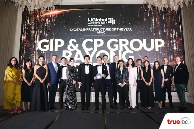 Global Triumph: True IDC, Backed by CP Group and GIP, Wins 'Digital Infrastructure of the Year' at IJGlobal Awards, Set