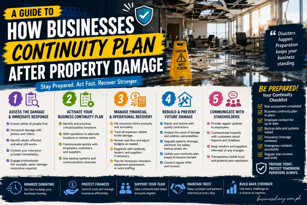 A Guide to How Businesses Continuity Plan After Property Damage