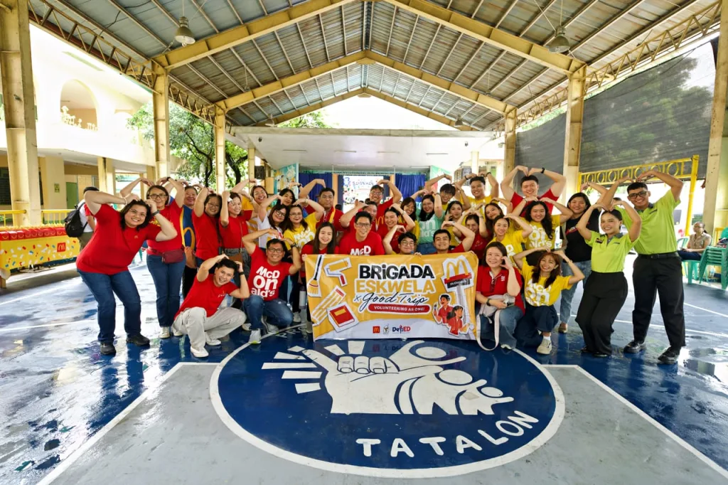 McDonald's Volunteers Nationwide Support Brigada Eskwela Through Good Trip 1 Brigada Eskwela
