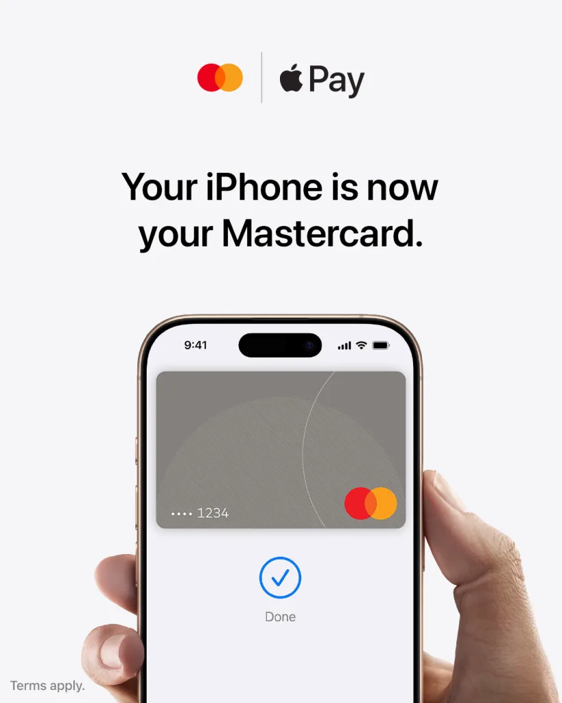 Mastercard Brings Apple Pay