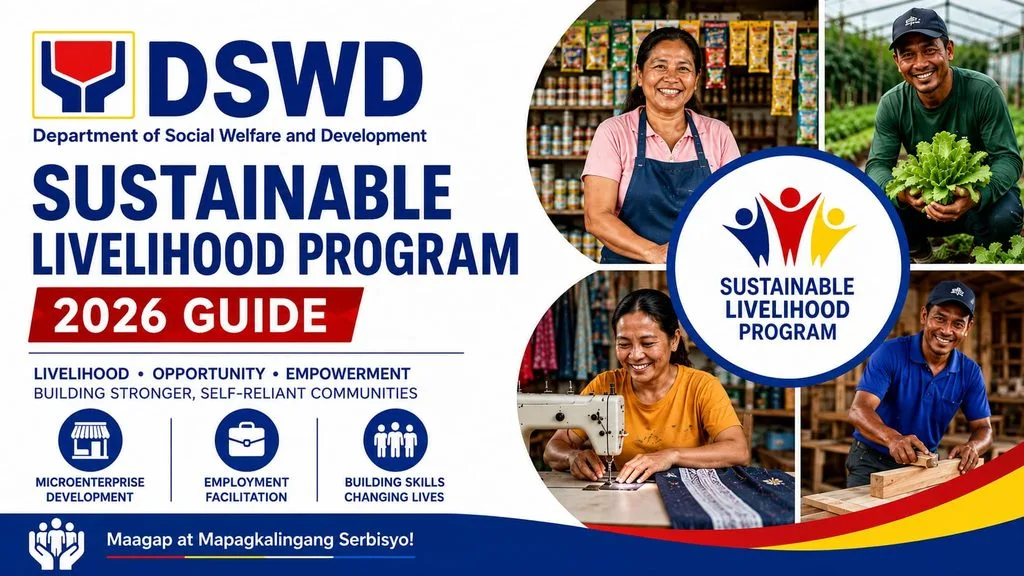 DSWD Sustainable Livelihood Program 2026: Complete Guide to Requirements, Benefits, and How to Apply 1 DSWD Sustainable Livelihood Program 2026: Complete Guide to Requirements, Benefits, and How to Apply