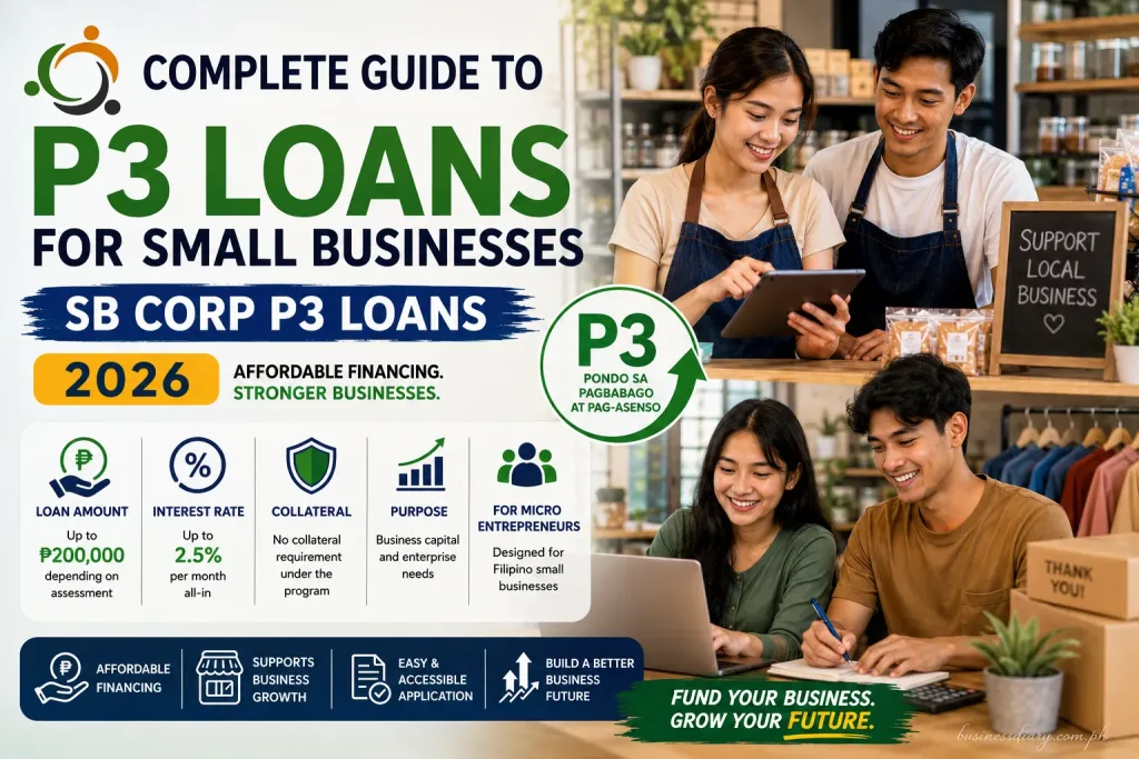 Complete Guide to SB Corp P3 Loans for Small Businesses (2026)