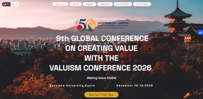 Kyoto to Host Global Value Conference 2026: Making Value Visible and Measurable