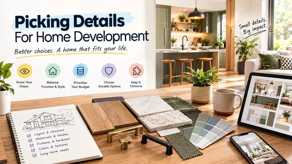 Picking Details For Home Development
