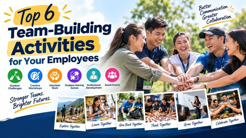 Top 6 Team-Building Activities for Your Employees