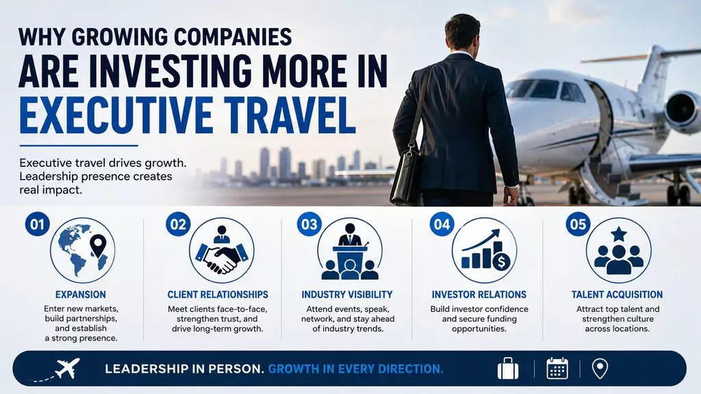 Why Growing Companies Are Investing More in Executive Travel