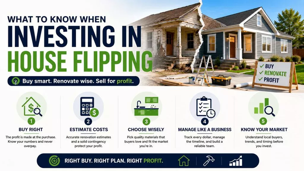 What To Know When Investing In House Flipping