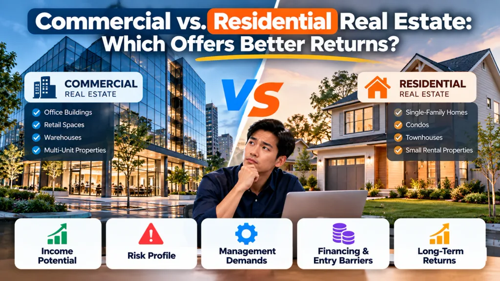 Commercial vs. Residential Real Estate