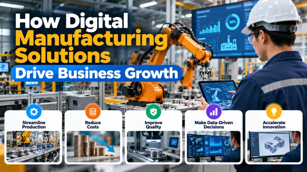 How Digital Manufacturing Solutions Drive Business Growth