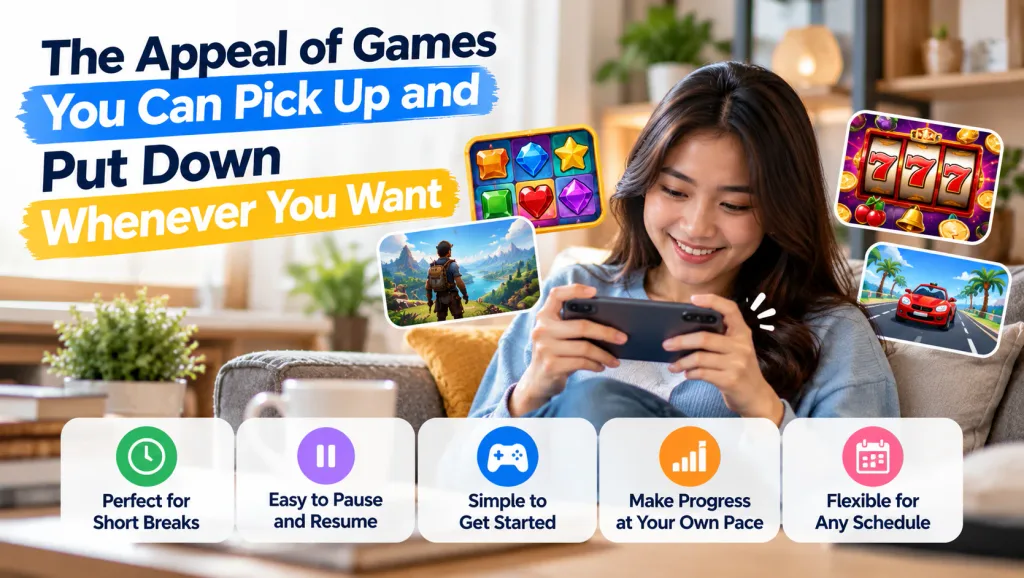 The Appeal of Games You Can Pick Up and Put Down Whenever You Want