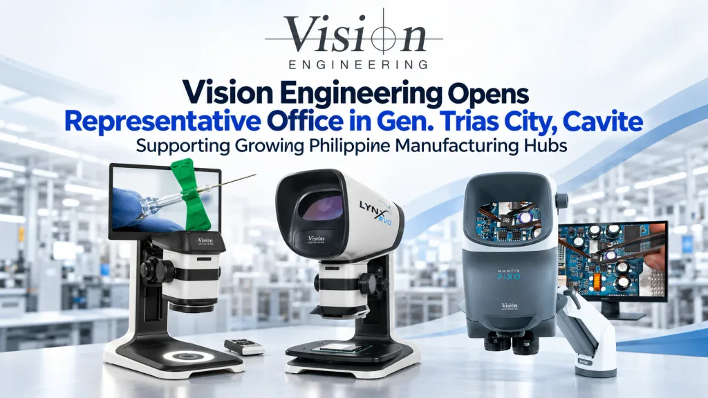 Vision Engineering Opens Representative Office in Gen. Trias City, Cavite to Support Growing Philippine Manufacturing Hubs 