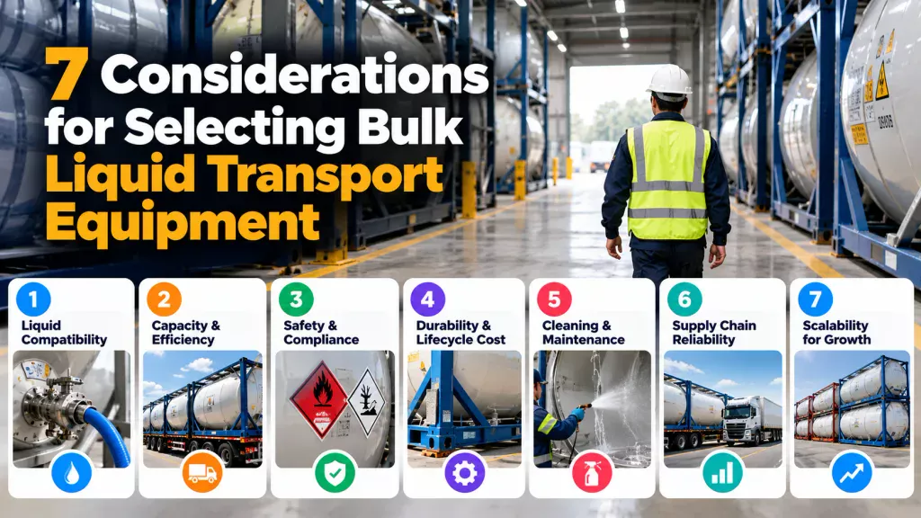 7 Considerations for Selecting Bulk Liquid Transport Equipment