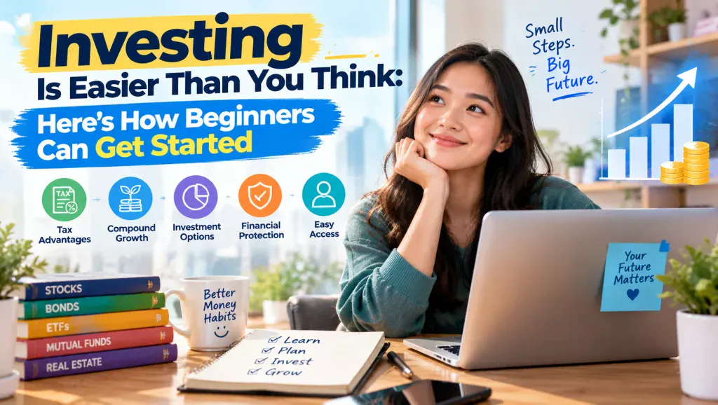 Investing Is Easier Than You Think: Here's How Beginners can Get Started 1 Investing Is Easier Than You Think: Here's How Beginners can Get Started