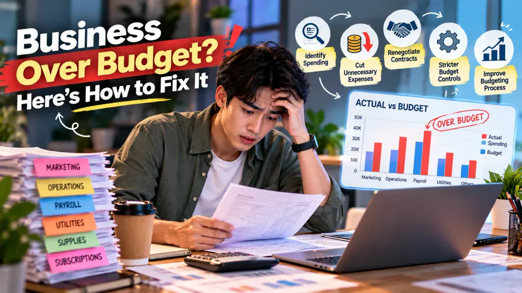 Business Over Budget? Here's How to Fix It